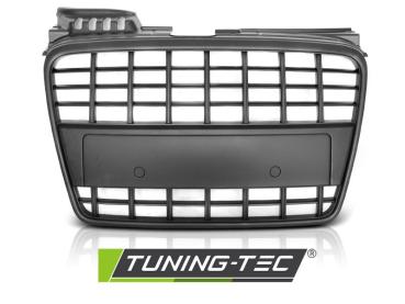 Preview: Sportgrill / Kühlergrill für Audi A4 B7 (8E) 04-08 matt schwarz