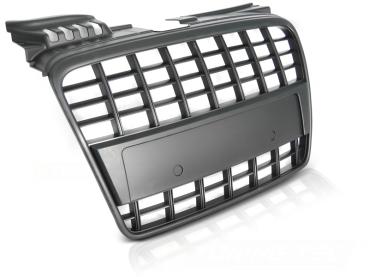 Sportgrill / Kühlergrill für Audi A4 B7 (8E) 04-08 matt schwarz