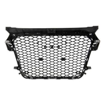 Kühlergrill Waben Grill Schwarz hochglanz Sport für Audi A1 8X 2010-2015