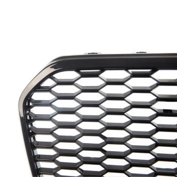 Wabengrill Kühlergrill schwarz glanz für AUDI A6 C7 4G Limo Avant 2010-2014 PDC