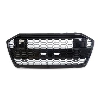 Wabengrill Kühlergrill Schwarz glanz Gitter passt für Audi A6 F2 C8 nicht RS6