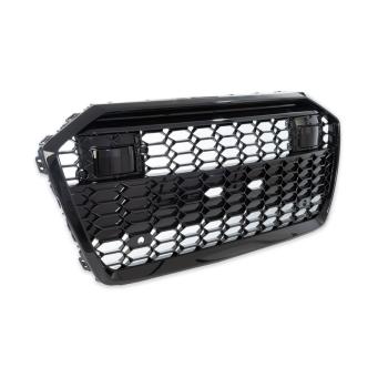 Wabengrill Kühlergrill Schwarz glanz Gitter passt für Audi A6 F2 C8 nicht RS6