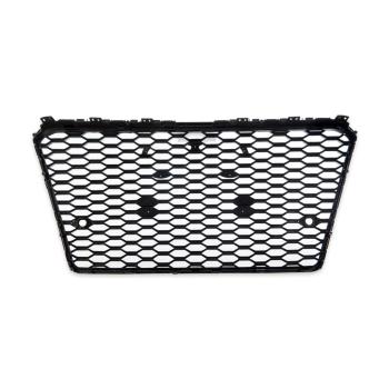 Wabengrill Kühlergrill Schwarz glanz Gitter für Audi A7 C7 2010-2014 kein RS7
