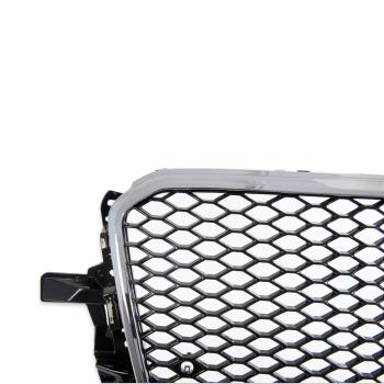 Kühlergrill Wabengrill Sport Chrom Schwarz passt für Audi Q5 8R ab 2012-2017