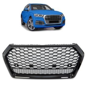 Kühlergrill Waben Grill Sport Schwarz hochglanz passt für Audi Q5 FY 2017-2020