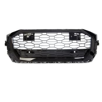 Kühlergrill Waben Grill Sport Schwarz Glanz passt für Audi Q8 4M außer RSQ8