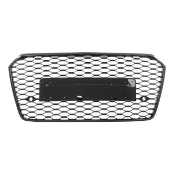 Wabengrill Kühlergrill schwarz glanz passt für Audi A7 C7 ab 2014-2018 kein RS7