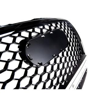 Kühlergrill Waben Grill Schwarz hochglanz passt für Audi A3 8P 03-08