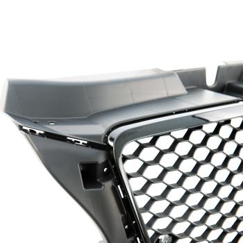 Kühlergrill Wabengrill Schwarz Glanz passt für Audi A3 8P Facelift 08-13