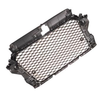 Sportgrill / Kühlergrill für Audi A3 8V 12-16 Hochglanz Schwarz / Chrom in Wabendesign