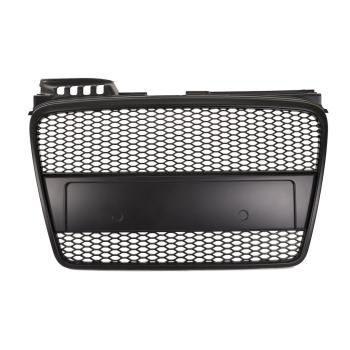 Sportgrill / Kühlergrill für Audi A4 B7 05-08 matt-schwarz in Wabengitter Optik