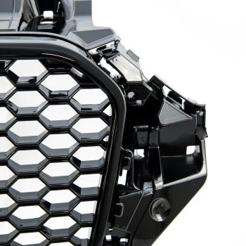 Sport Kühlergrill Wabengrill Schwarz glanz passt für Audi A3 8V kein RS3 Quattro