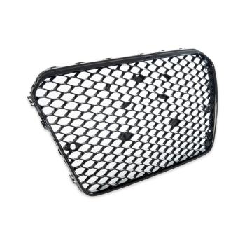 Sport Kühlergrill Grill ohne Emblem Schwarz glanz für Audi A5 B8 8T 11-17