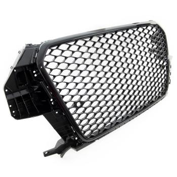 Kühlergrill schwarz glanz Wabendesign Grill für Audi Q3 8U alle Modelle 11-15