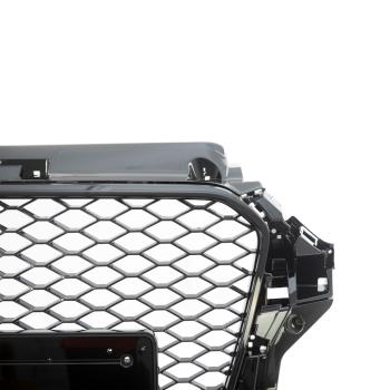 Wabendesign Kühlergrill Schwarz Glanz +PDC passt für Audi A3 8V 12-16 ohne RS3