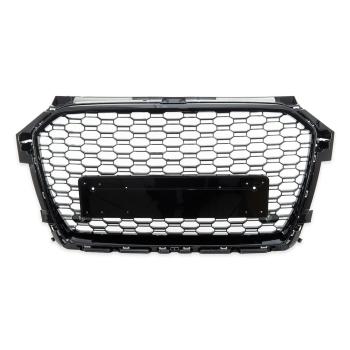 Kühlergrill Grill Wabendesign Schwarz glanz für Audi A5 8T 2007-2011 nicht S5