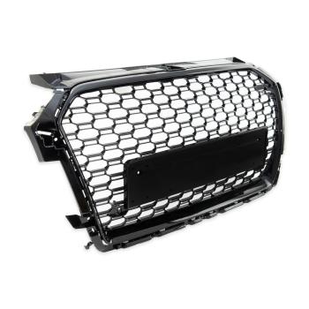 Kühlergrill Grill Wabendesign Schwarz glanz für Audi A5 8T 2007-2011 nicht S5