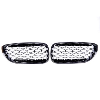 Preview: Sportgrill Kühlergrill für BMW 3er F34 Gran Turismo 13-20 glanz schwarz/chrom