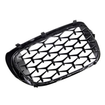 KÜHLERGRILL DIAMANT GRILL PASST FÜR BMW 7ER G11 G12 LCI AB 15-19 SCHWARZ CHROM