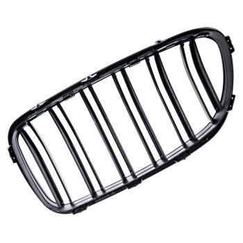 Kühlergrill Set Grill Schwarz MATT Doppelsteg passend für BMW F10 F11 auch M M5