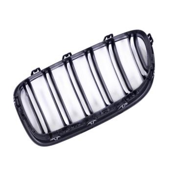 Kühlergrill Set Grill Schwarz Glanz Doppelsteg passend für BMW F10 F11 auch M M5