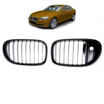 Satz Sport-Performance Kühlergrill schwarz Matt passt für BMW 7er F01 F02 12-15