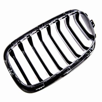 Set Performance Kühlergrill für BMW 1er F20 F21 Bj 11-15 passend Schwarz Glanz