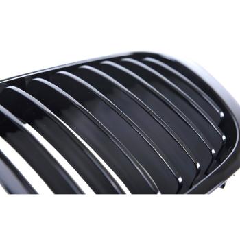 Set Sport Kühlergrill Performance schwarz glanz für BMW E46 Coupe Cabrio 99-03