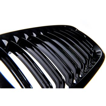 Kühlergrill Performance Schwarz matt für BMW E46 Coupe Cabrio Facelift ab 2003