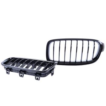 Kühlergrill Sport-Performance komplett hochglanz Schwarz passt für BMW F30 F31