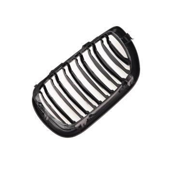 Kühlergrill für BMW 3er E46 Limo Touring 01-05 FACELIFT Schwarz Glanz Doppelsteg