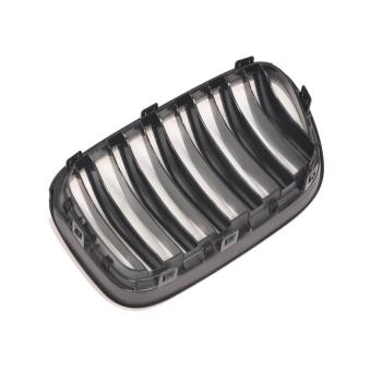 Doppelsteg KÜHLERGRILL SET Schwarz Glanz Sport passt für BMW X3 F25 10-14
