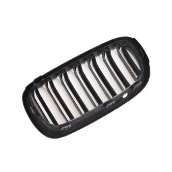 Kühlergrill Frontgrill für BMW X5 F15 / X6 F16 13-17 Doppelsteg Schwarz Glanz