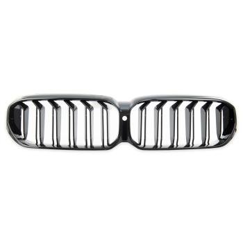 Sportgrill Kühlergrill kompatibel mit BMW 5er G30 / G31 20-23 glanz schwarz