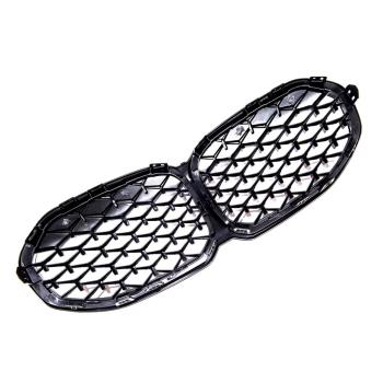 Sportgrill Kühlergrill für BMW 1er F40 ab2019 Diamond Hochglanz schwarz