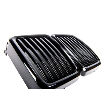 Satz Sport Kühlergrill für BMW 3er E30 passend in hochglanz Schwarz alle Modelle