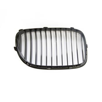 Sportgrill Kühlergrill Single für BMW 7er F01/ F02/ F03/ F04 08-15 Hochglanz schwarz