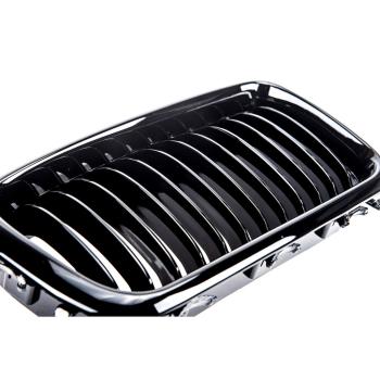 Set Kühlergrill Schwarz GLANZ Performance passt für BMW 7er E38 94-02