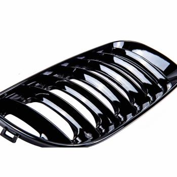 Preview: Sportgrill Kühlergrill kompatibel mit BMW X3 F83 03-06 Hochglanz schwarz