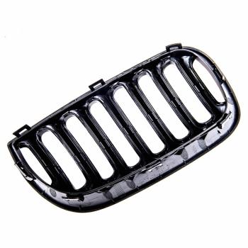 Sportgrill Kühlergrill kompatibel mit BMW X3 F83 03-06 Hochglanz schwarz