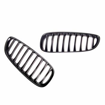 Preview: Kühlergrill / Sportgrill Single für BMW Z4 E89 schwarz glanz