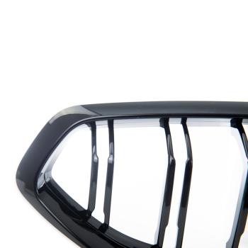 KÜHLERGRILL DOPPELSTEG GRILL PASST FÜR BMW Z4 G29 AB 18 SCHWARZ GLANZ