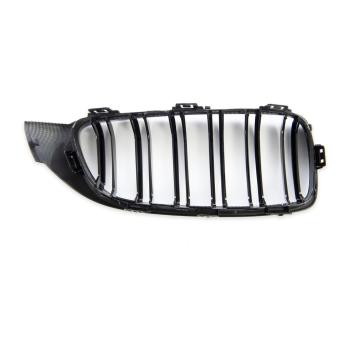 Sportgrill Kühlergrill Doppelsteg für BMW 4er F32 / F33 / F36 13-21 Carbon Look