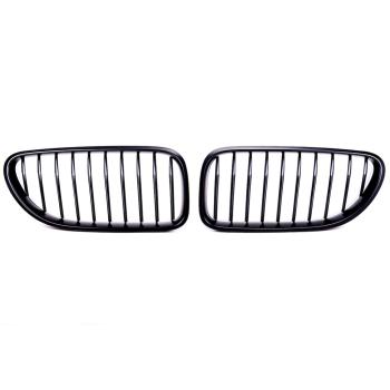 Set Kühlergrill für BMW 6er F12 F13 passend Schwarz Matt auch M M6