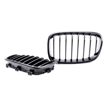 SET Performance Kühlergrill Grill Schwarz Matt für BMW 1er F20 F21 2011-2015