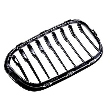 Sportgrill Kühlergrill Single für BMW 1er F20 / F21 15-19 schwarz/Matt