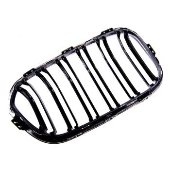 Sportgrill Kühlergrill Doppelsteg für BMW 1er F20 / F21 15-19 schwarz/chrom
