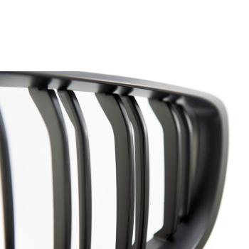 Sportgrill Kühlergrill Doppelsteg für BMW 4er F32 / F33 / F36 13-21 schwarz/Matt