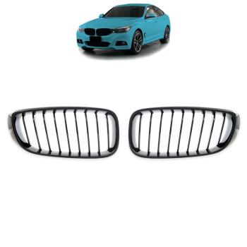 Sportgrill Kühlergrill Single für BMW 3er F34 Gran Turismo 13-20 glanz schwarz