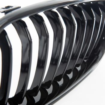 Sportgrill Kühlergrill Single für BMW 3er F34 Gran Turismo 13-20 glanz schwarz